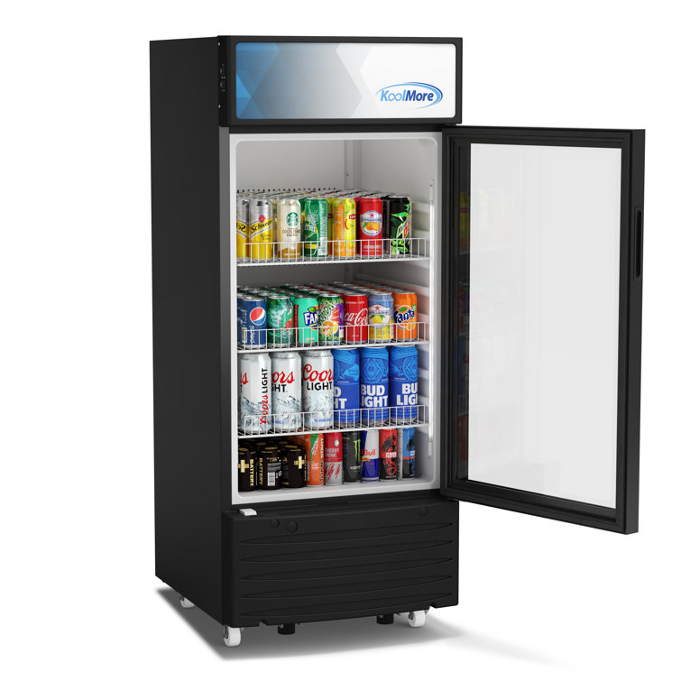 One glass on sale door refrigerator